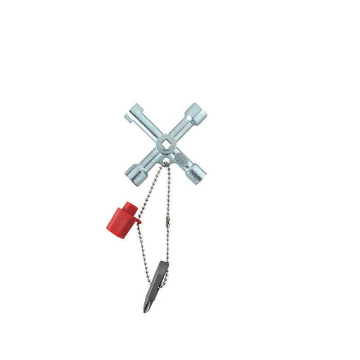 Weidmüller - Schlüssel für Gehäuse/Schränke Schaltschrankschlüssel Cross-Key Universal