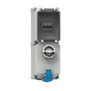 Bals Elektrotech - CEE-Steckdose abschaltbar, abgesichert (IEC 60309) Wandsteckdose abschaltbar 17280 abgesichert 16A 4p