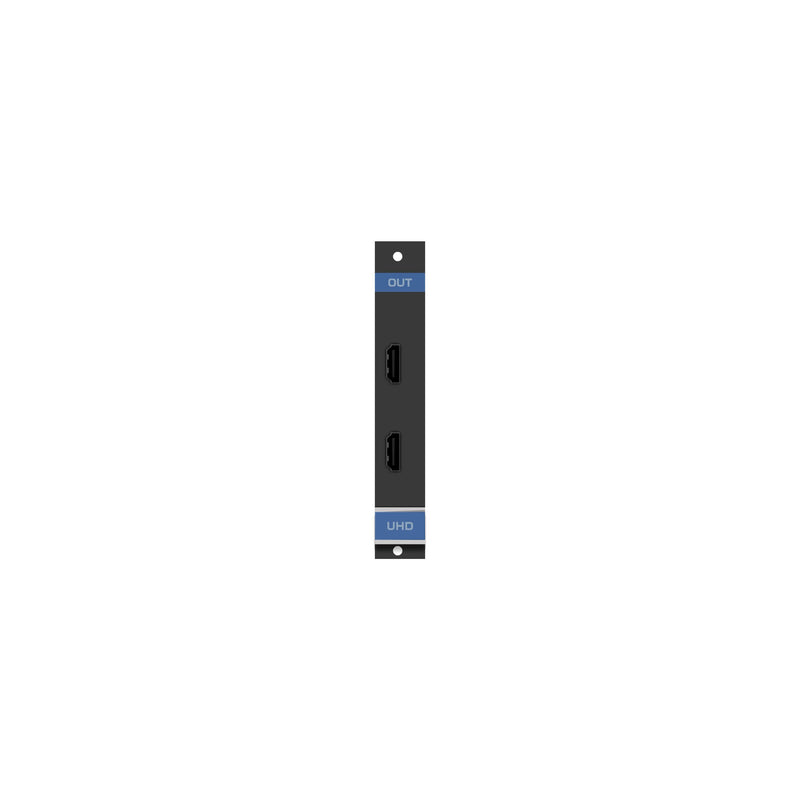 Kramer - Netzwerkadapter 4K HDMI-Ausgangskarte UHD-OUT2-F16/STANDAL 2-Kanal