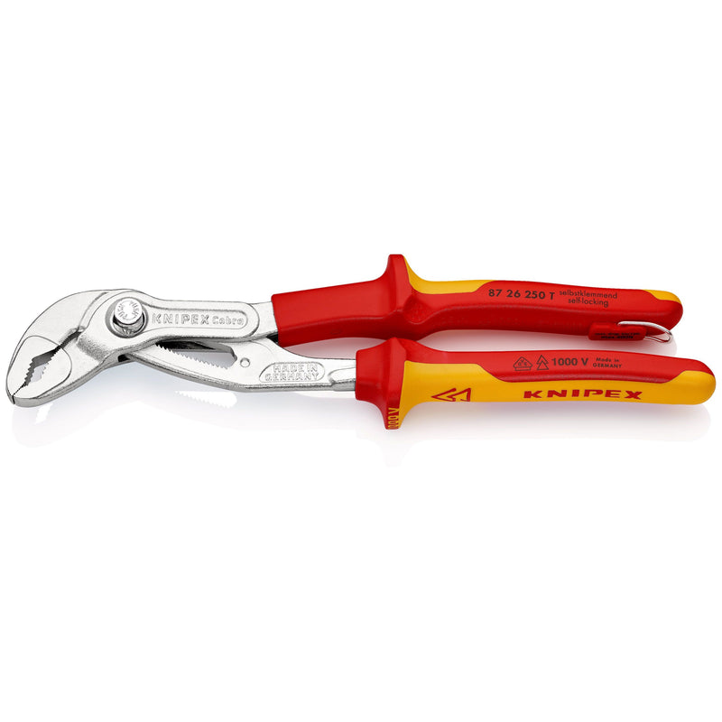 Knipex - Wasserpumpenzange Hightech-Wasserpumpenzange 87 26 250 T BK Cobra VDE