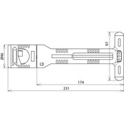 DEHN - Abisolier-/Abmantelwerkzeug CUI-strip CUISTRIP20 20 Abisolierwerkzeug