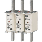 Eaton - Messersicherung Sicherungseinsatz NH1 Z-NH-1/63 63A 500V − 3 Stück