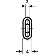 HellermannTyton - Durchführungstülle Schutzkappen 631-08240(2000) schwarz − 2000 Stück