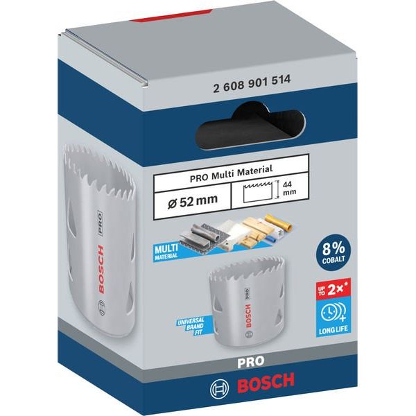 Bosch - Lochsäge PRO Multi Material 2608901514 Lochsäge 52 mm mit