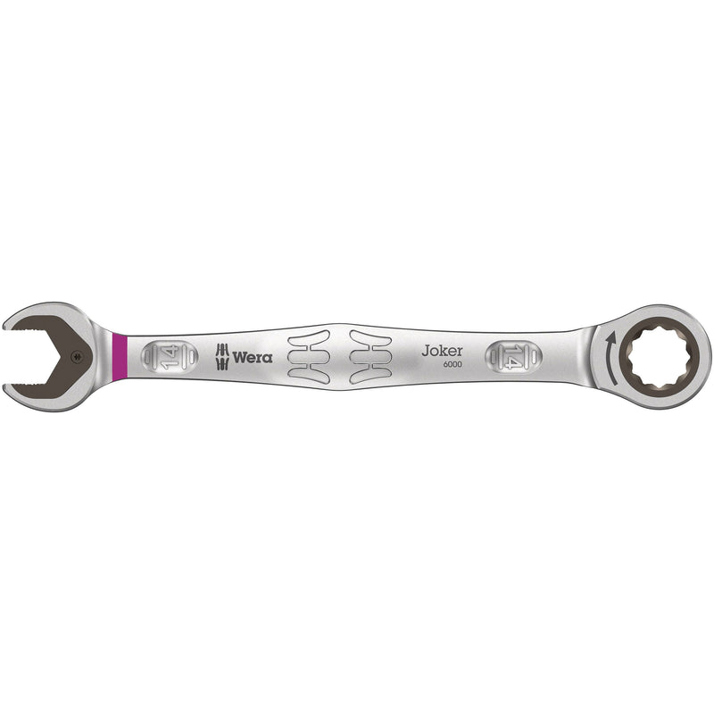 Wera - Maulringschlüssel Maul-Ringratschenschlüssel 073274 14x188mm