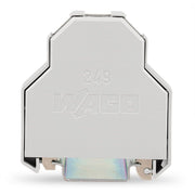 WAGO - Endklammer/-halter für Reihenklemme Schraubenlose Endklammer 249-198 14 mm breit,für Trag − 10 Stück