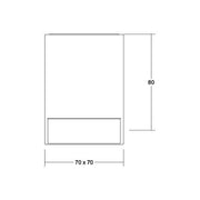 Brumberg Leuchten - Downlight/Strahler/Flutlicht LED-Anbauleuchte 60115103