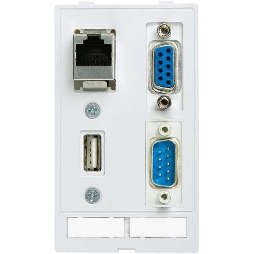 Murrelektronik - Schalter-/Steckdosenkombination Frontplattenschnittstelle 4000-68000-1190000 Modlink MSDD