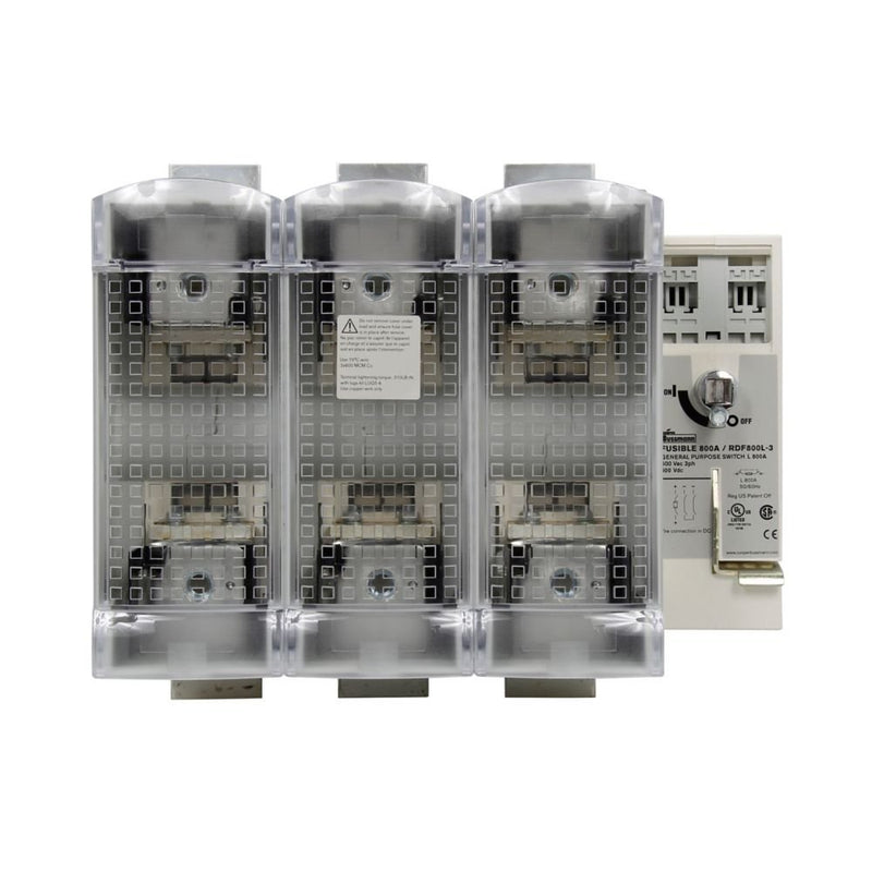 Eaton - Leitungsschutzschalter Schalter RDF800L-3 AC 600 V, DC 600 V