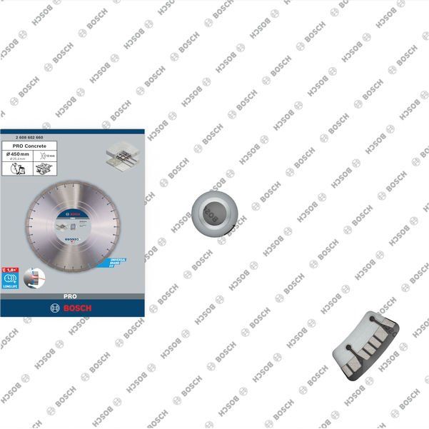 Bosch - Trenn-/Schleifscheibe Diamanttrennscheibe 2608602660 PRO Concrete