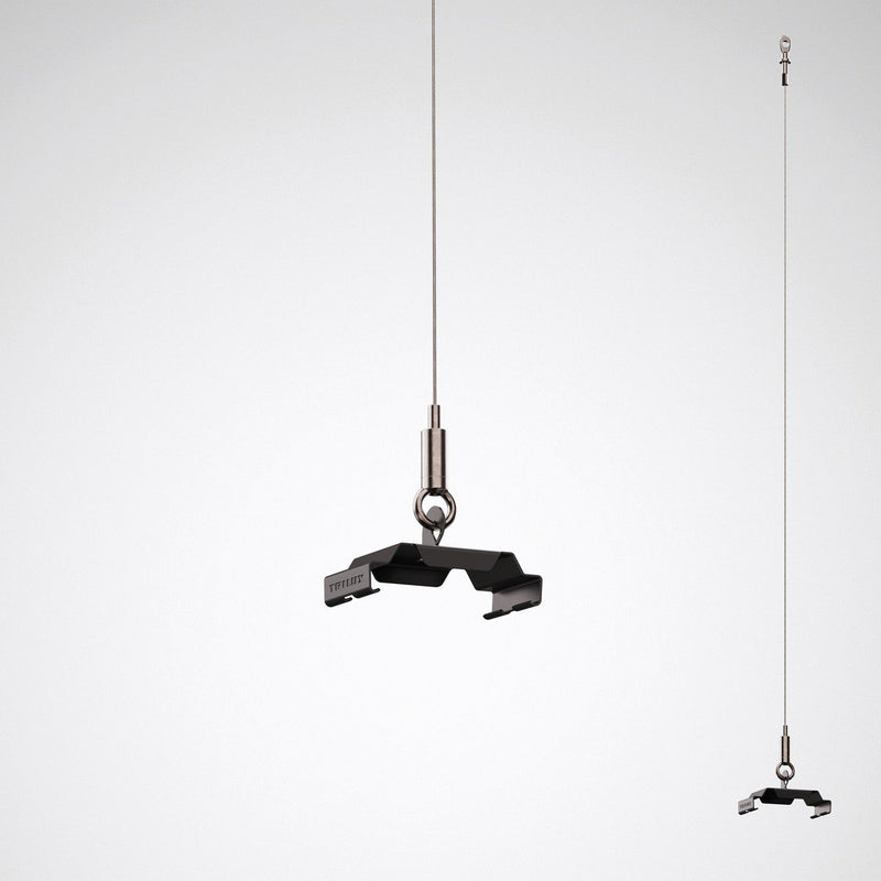 Trilux - Mechanisches Zubehör/Ersatzteile für Leuchten Seilaufhängung A01SX/5000 078 05 schwarz