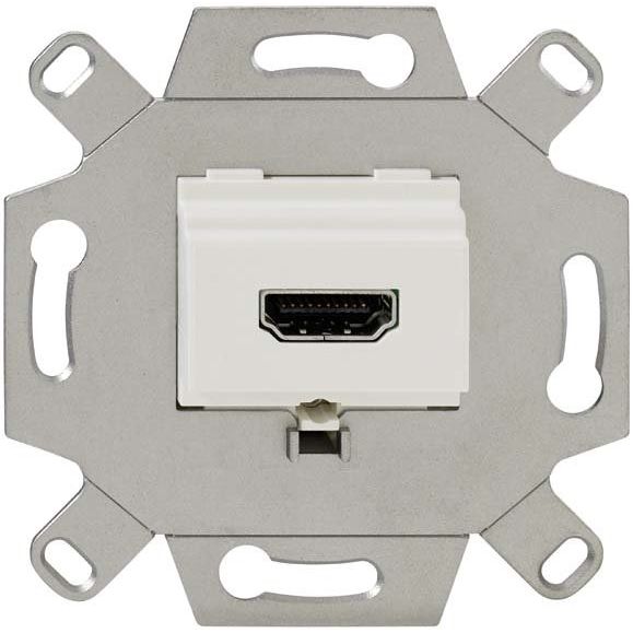 Rutenbeck - Einsatz/Abdeckung für Kommunikationstechnik HDMI-Anschlussdose KM-HDMI Up 0 rw − 1 Stück