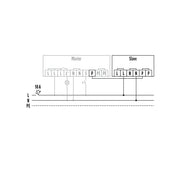 ESYLUX - Bewegungsmelder/Präsenzmelder komplett Decken-Präsenzmelder PD-CE 360/24 Slave UP, 360° opal-m