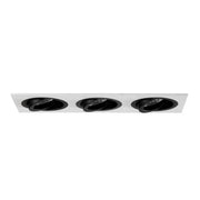 Brumberg Leuchten - Downlight/Strahler/Flutlicht Einbaumodul rechteckig 45026550 3-fach