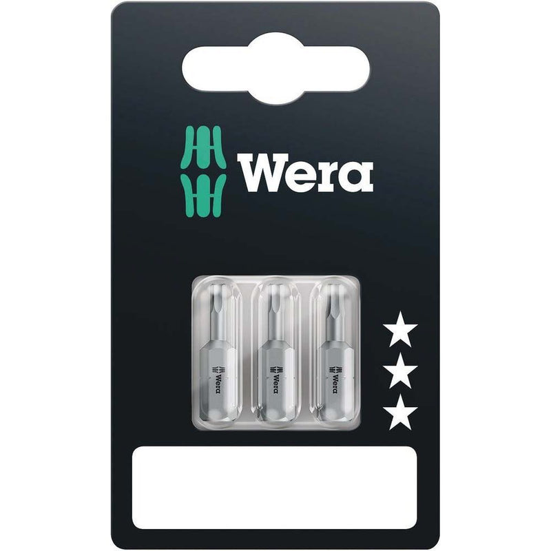 Wera - Bit-Set Innensechskant-Bit-Set 073342 2/2,5/3x25mm
