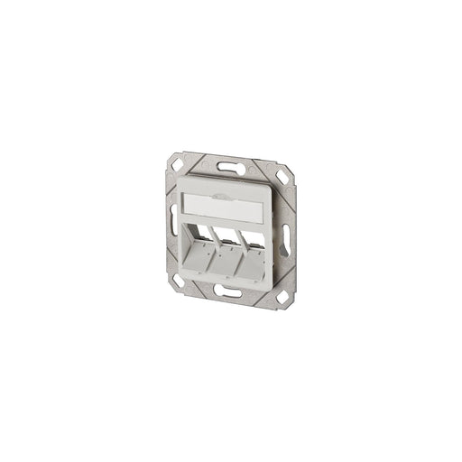 Metz Connect - Kommunikationsanschlussdose Kupfer Keystone Dose UPk 130B20D31102KE 3Port leer rws − 10 Stück