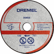 Bosch - Trenn-/Schleifscheibe DREMEL DSM20 Metall- und 2615S510JB Kunststofftrennschei