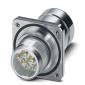 Phoenix Contact - Rundsteckverbinder, feldkonfektionierbar (Industriesteckverbinder) Durchführung Hinterwand SF-5EP1N8AC0DU