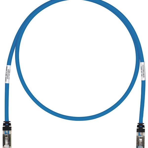 Panduit - Patchkabel Kupfer Patchkabel Kat.6A STP6X4MBU S/FTP, 4,0m, bl