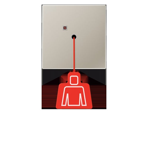 Jung - Behindertenelement für Installationsschalterprogramme Notrufsystem Zugtaster NRS ES 0834 ZT-L − 1 Stück
