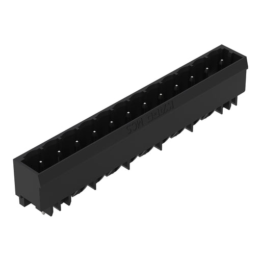 WAGO GmbH & Co. KG - Leiterplattensteckverbinder THR - Stiftleiste Lötstift 231 - 14#4044918847421 1,0x1,0,gerade,sw − 100 Stück