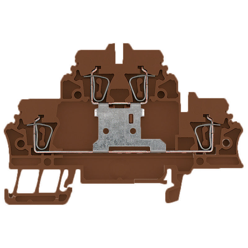 Weidmüller - Durchgangs-Reihenklemme Klemme ZDK 2.5V BR Federanschl.,2.5mm² − 50 Stück