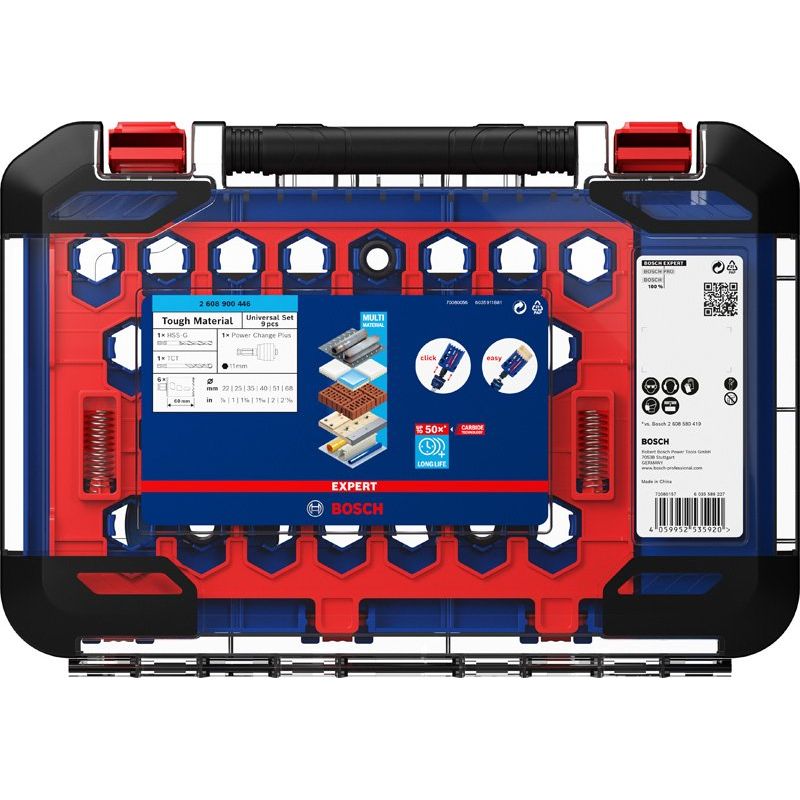 Bosch Power Tools - Werkzeugset EXPERT Multi Material 2608900446 Lochsägen-Set  − 1 Stück