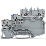 WAGO - Initiator/Aktor-Reihenklemme Initiatorenklemme 2000-5311 3-Leiter, grau − 50 Stück
