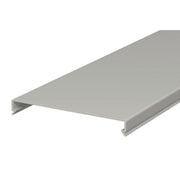 OBO Bettermann - Oberteil für Verdrahtungskanal Deckel LK4 D 120 RAL 7030 − 2 Meter