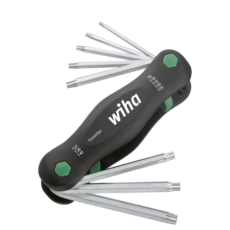Wiha - Werkzeugset 6-rund-Klapphalter 363P7 groß 8tlg PocketStar