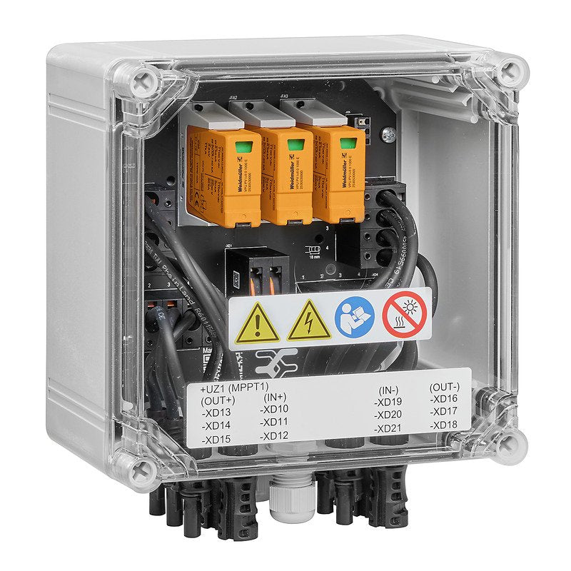 Weidmüller - Photovoltaik-DC-Stringbox Generatoranschlusskasten PVNDC3I3O#2890320000 1100 V, 1 MPP, 3 Ein