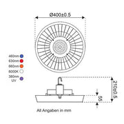 Scharnberger+Hasenbein - Downlight/Strahler/Flutlicht LED-Hallenstrahler 90261 Pflanzenzucht