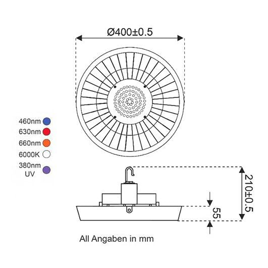 Scharnberger+Hasenbein - Downlight/Strahler/Flutlicht LED-Hallenstrahler 90261 Pflanzenzucht