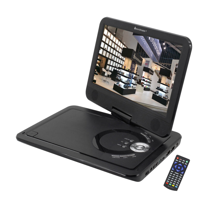 Soundmaster - DVD-Player/-Recorder portable DVD-Player tragbar PDB1910SW sw m.DVB-T2 HD-Tuner − 2 Stück
