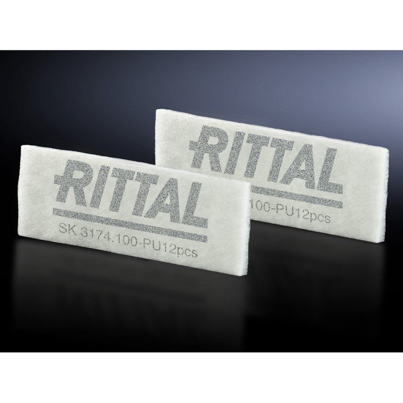 Rittal - Filter (Gehäuse/Schaltschrank Klimatisierung) Ersatzfiltermatte SK 3174.100 (VE12) für SK 3138/39/40