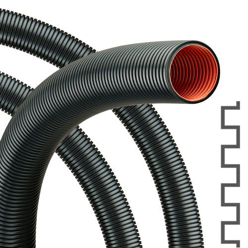 Flexa - Kunststoff-Wellschlauch Wellschlauch ROHRfl PA 12, OD15,8 AD 15,8 − 50 Meter
