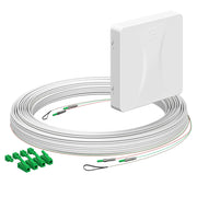 Kaiser - Kommunikationsanschlussdose LWL Teilnehmeranschluss 25m 4252047 Gf-TA E3S Connect AP