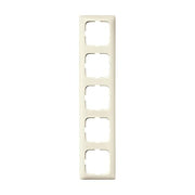 Busch-Jaeger - Abdeckrahmen Rahmen 5-fach 2515-212K-102 ws, f.Kanalabdeck