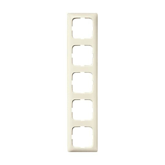 Busch-Jaeger - Abdeckrahmen Rahmen 5-fach 2515-212K-102 ws, f.Kanalabdeck