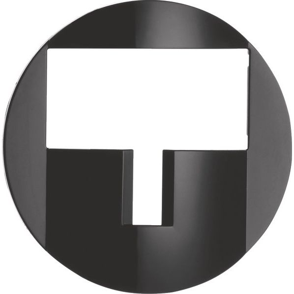 Berker - Zubehör/Ersatzteile für Bewegungsmelder Abdeckung KNX 80960465 schwarz glänzend