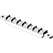 Stahl - Zubehör/Ersatzteile für Niederspannungs-Schalttechnik Schiene 8146 PE 7x4mm² 136632 gn-ge