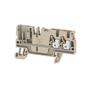 Weidmüller - Durchgangs-Reihenklemme APGTB 2,5 FT 3C/1 2,5qmm, 24A,dklbeige − 50 Stück
