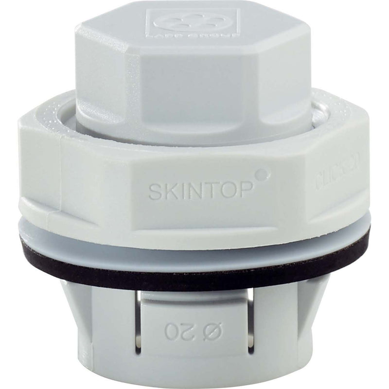 Lapp Zubehör - Verschlussschraube SKINTOP-CLICK-BLK-16-RAL- CLICK BLK M16LGY7035 7035-LGY − 50 Stück