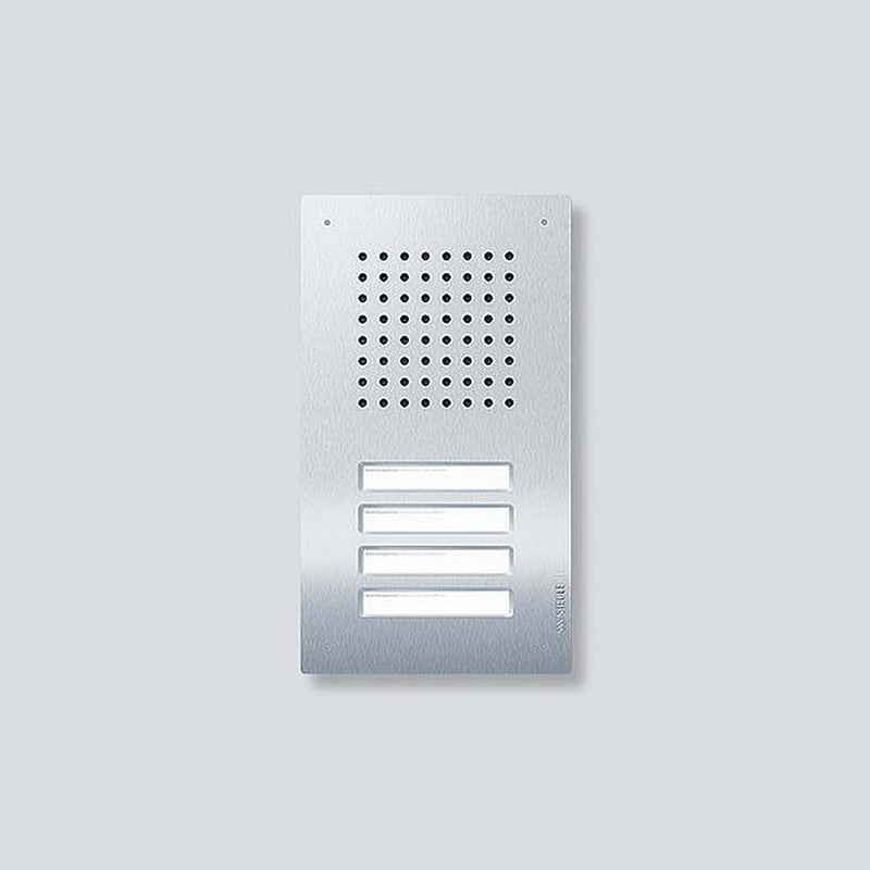 Siedle&Söhne - Türstation für Türkommunikation Audio-Türstation Classic F CL A 04 R-0 6+n, 4RT, eds gebürs