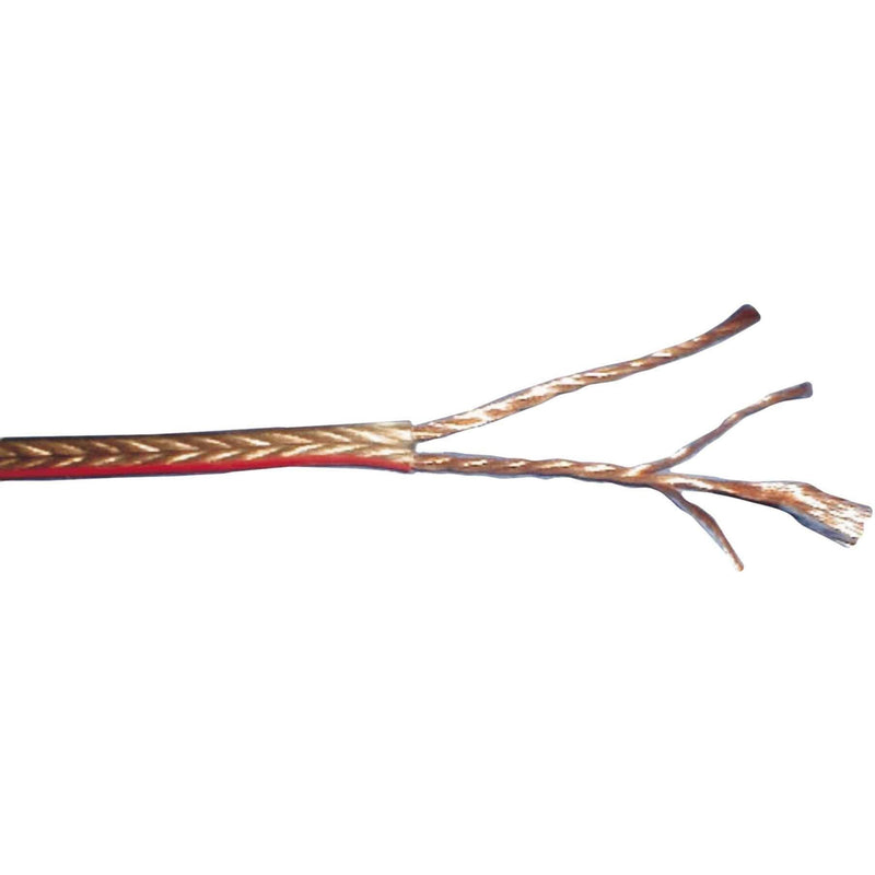 bda connectivity - Lautsprecherleitung LSP 2x4,00(hfl) S100 trans/rot − 100 Meter