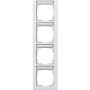 Gira - Abdeckrahmen 4f. rws 111429 senkrecht,bruchsi