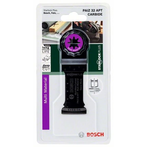 Bosch - Stichsägeblatt Tauchsägebl Starlock 2609256F01 PAIZ 32 APT,50x32mm