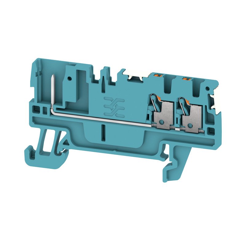 Weidmüller - Durchgangs-Reihenklemme Klemme APGTB1.5FT3C/1DLBL PUSH IN, 1.5 mm² − 50 Stück