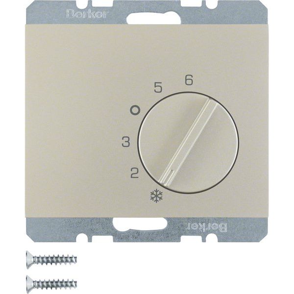 Berker - Raumthermostat Raumtemperaturregler 20267104 mit Wechsler
