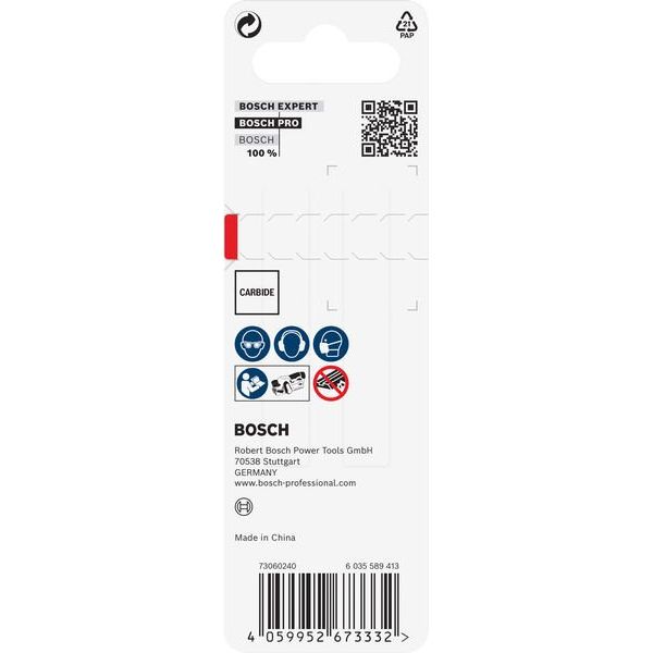 Bosch - Zubehör/Ersatzteile für Hobel PRO Hobelmesser, 56 x 5,5 2608635900(VE2) x 1,1 mm, 2 Stk